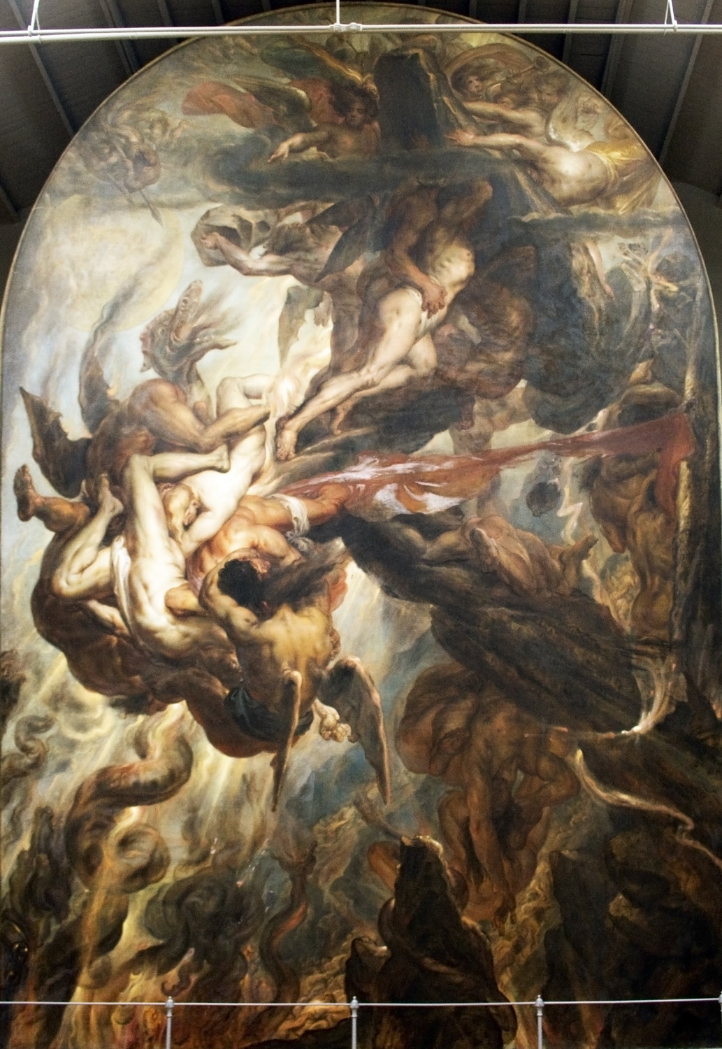 La rivolta dell'inferno contro i cieli - Le Musée Antoine Wiertz